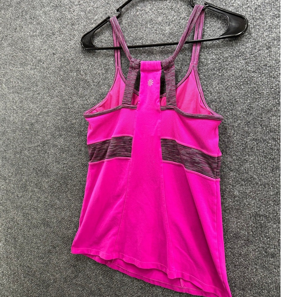 Athleta Prasada Womens Pink Racerback Athletic Tank Top, Size M - Picture 5 of 9
